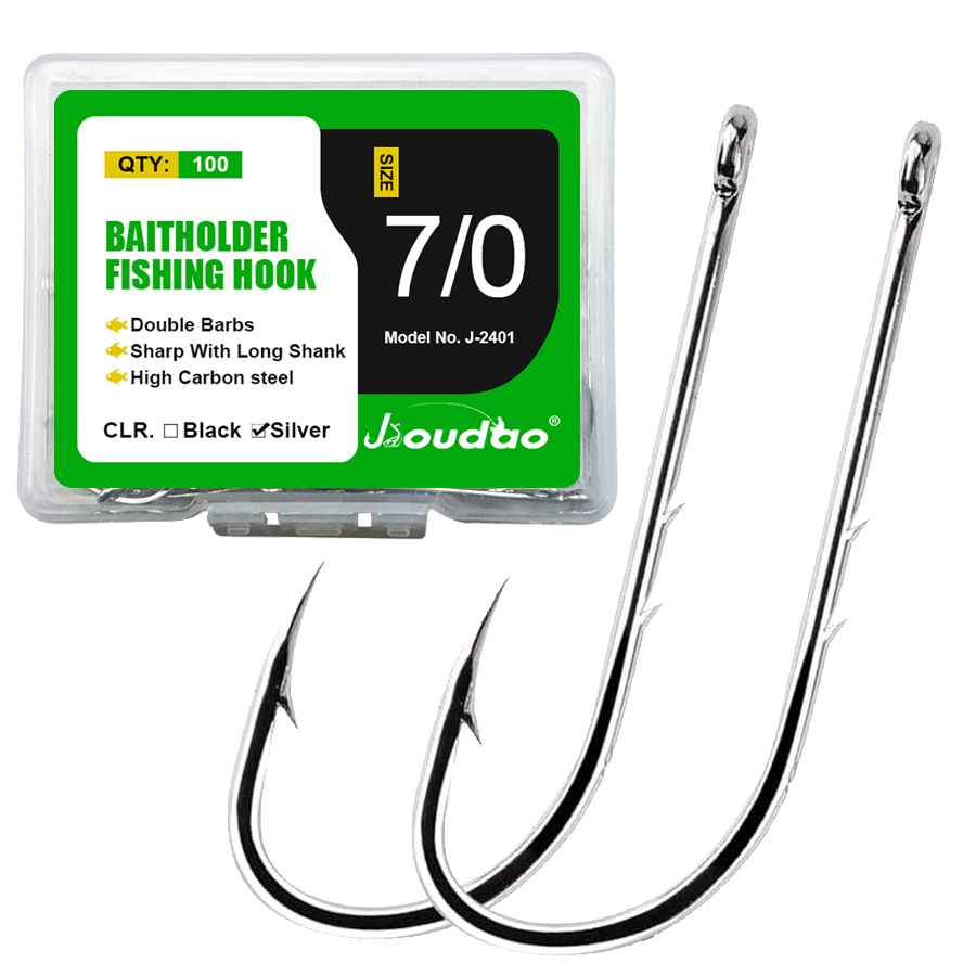 Fishing Hook Offset - Anzuelos de pesca de caña larga