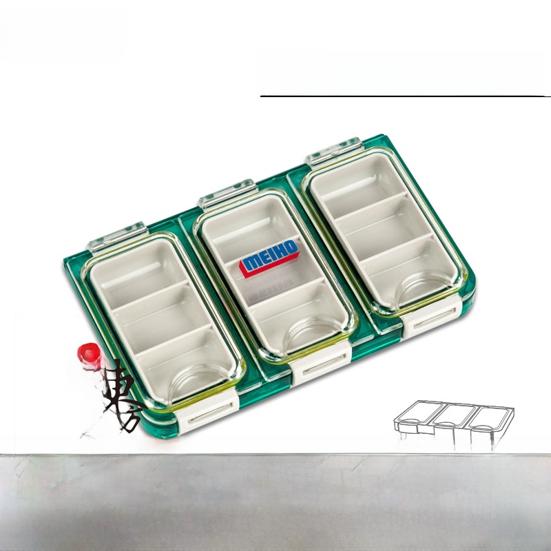 Fishing Hook Box - Caja de Pesca Meiho, Caja Pequeña