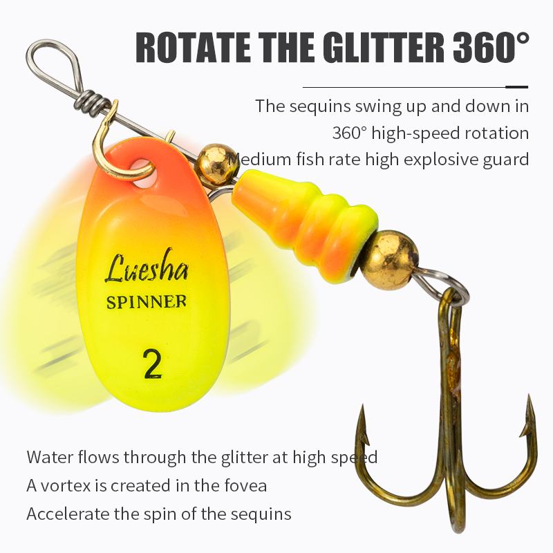 LUSHAZER 5 unids/lote cebo gir - Fishing Hook Treble reseña y precio