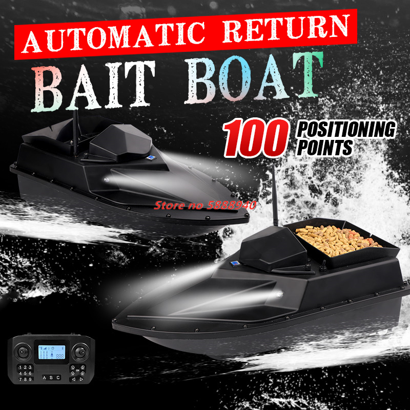Barco Cebador RC con Posiciona - Fishing Hook Size reseña y precio
