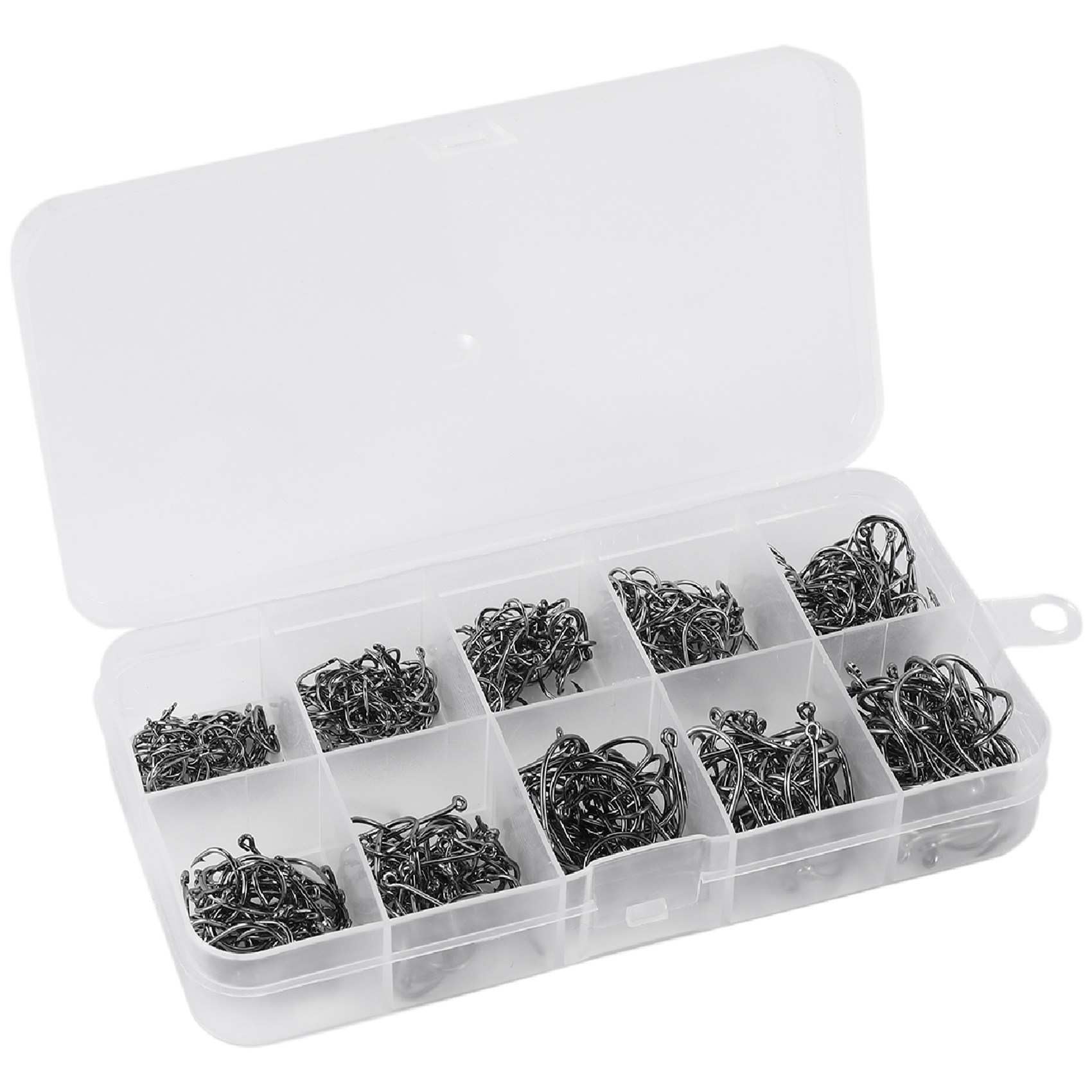 Nueva llegada 500 piezas/set d - Fishing Hook Size reseña y precio