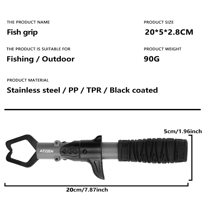 Pinzas de pesca de Punta larga - Fishing Hook Remover reseña y precio